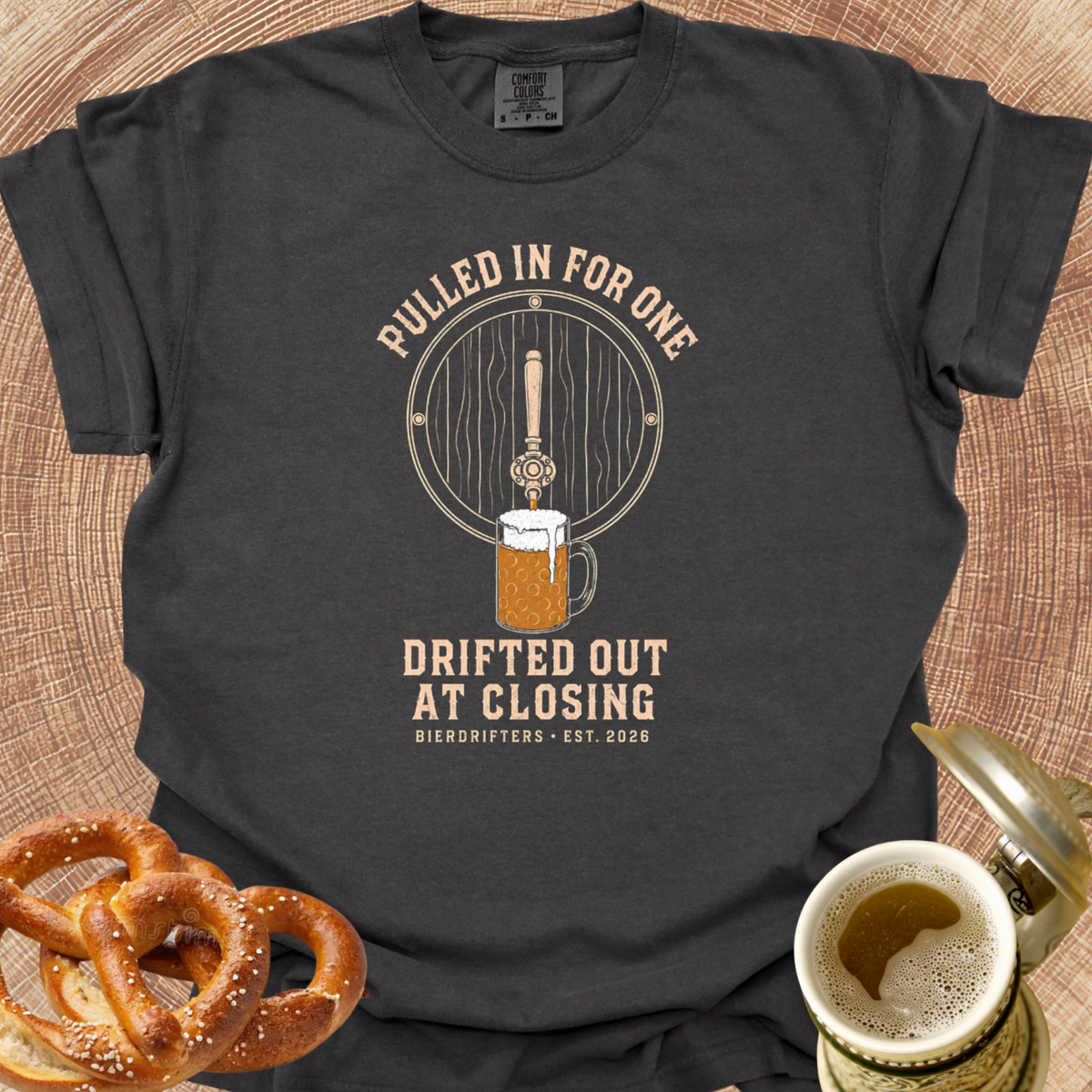 Pulled In for One - Drifted Out at Closing T-Shirt