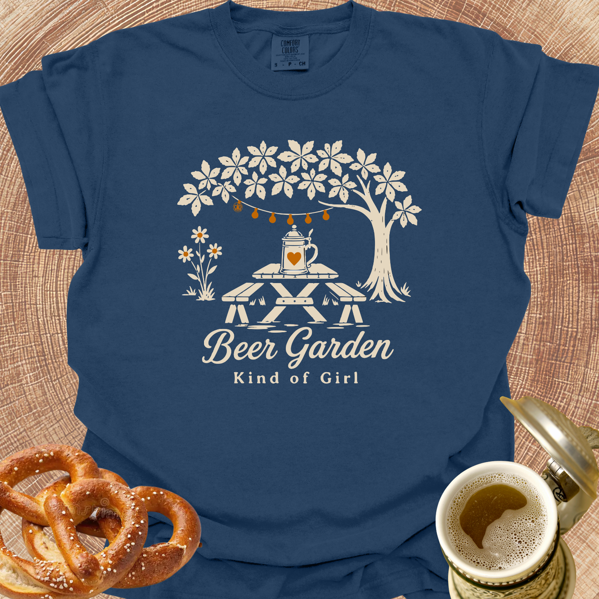 Beer Garden Kind of Girl T‑Shirt