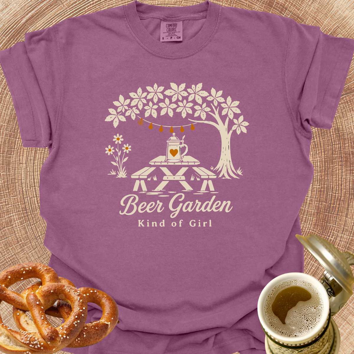 Beer Garden Kind of Girl T‑Shirt
