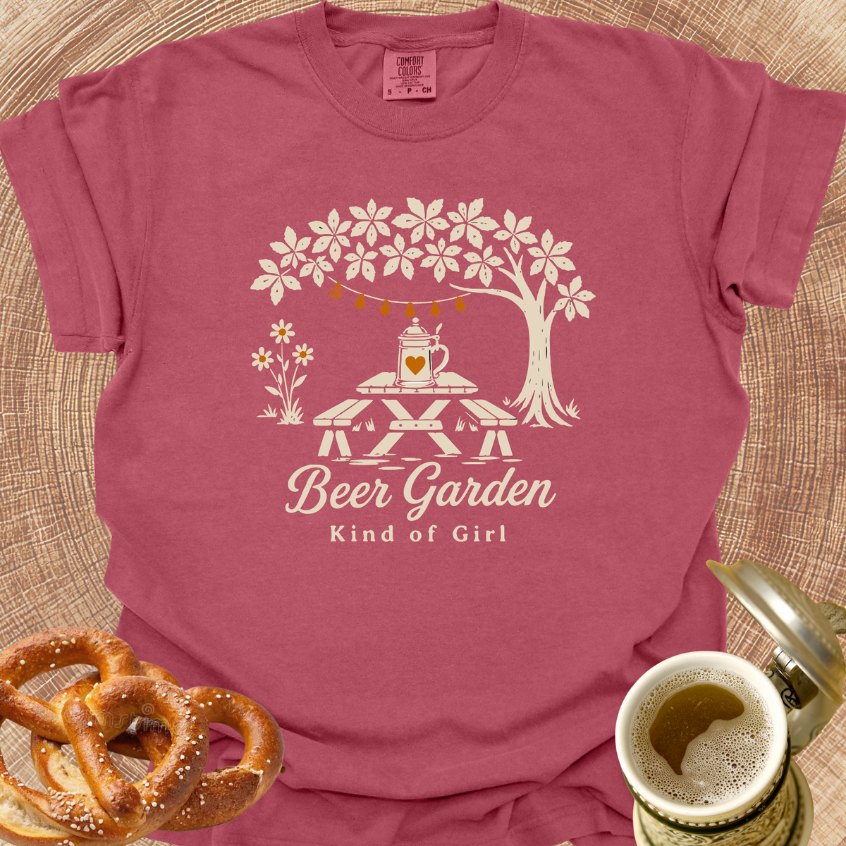 Beer Garden Kind of Girl T‑Shirt