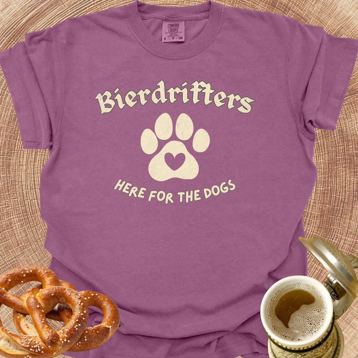 Here for the Dogs T‑Shirt