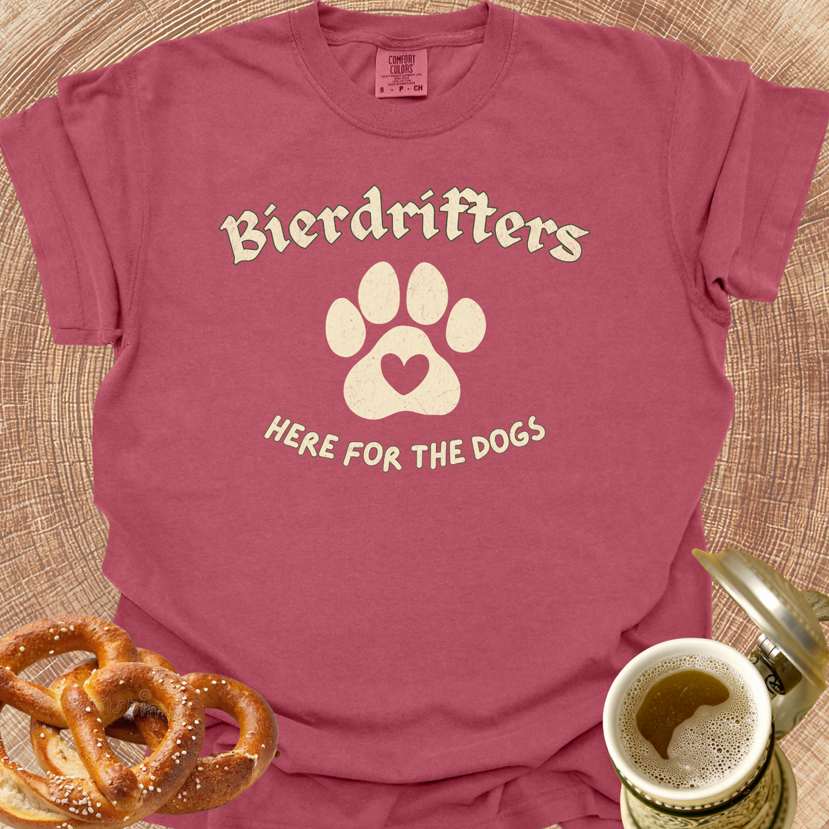 Here for the Dogs T‑Shirt