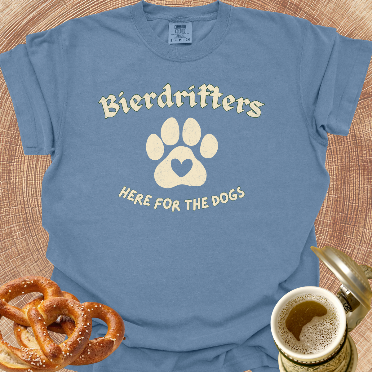 Here for the Dogs T‑Shirt