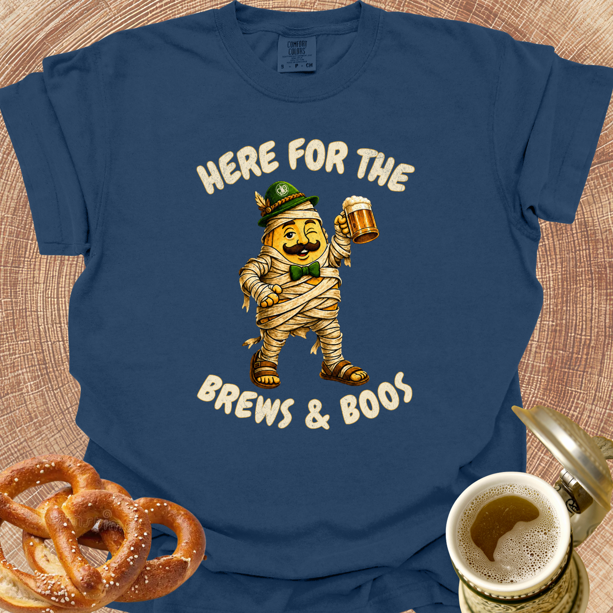 Here for the Brews & Boos T-Shirt