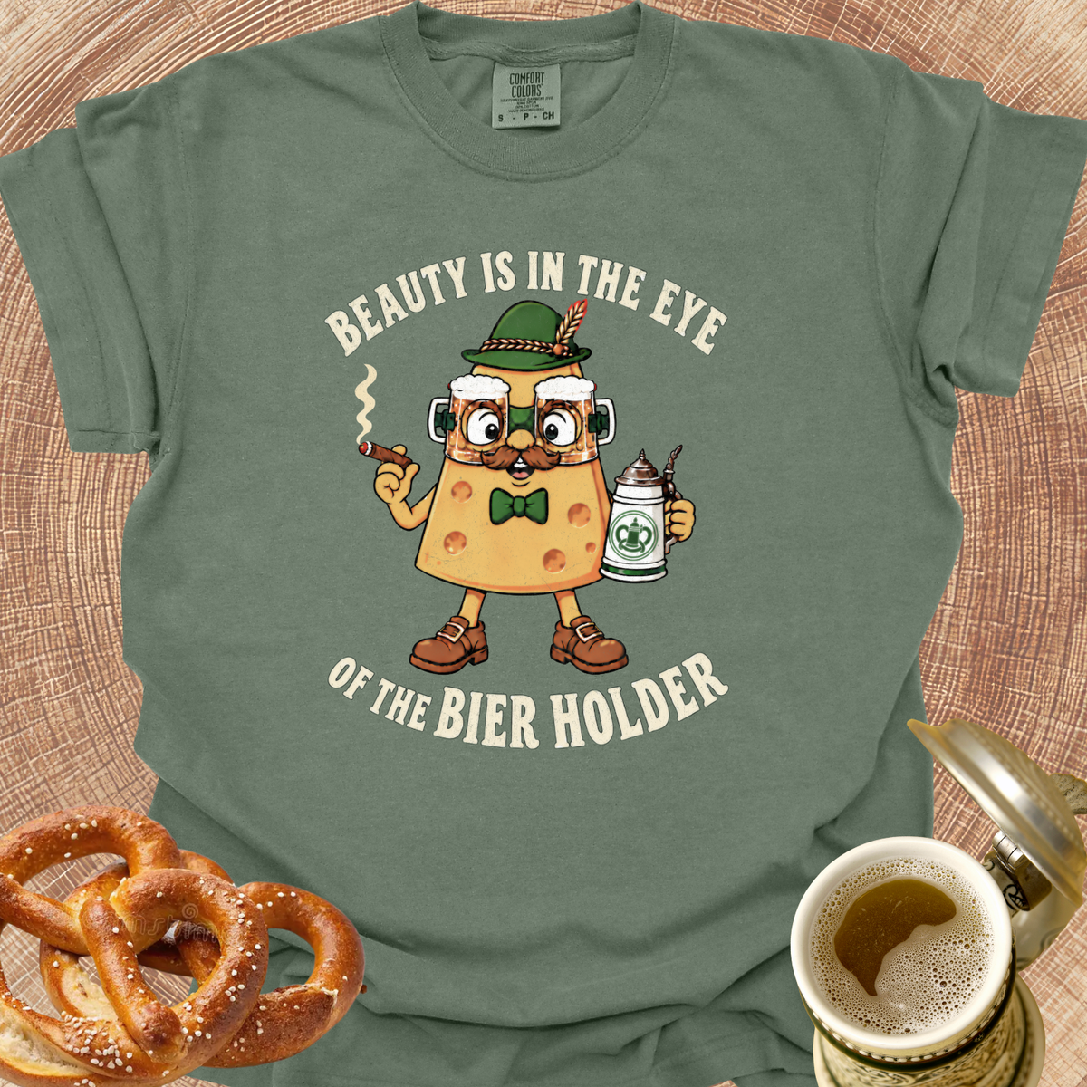 Beauty is in the Eye of the Bier Holder T‑Shirt