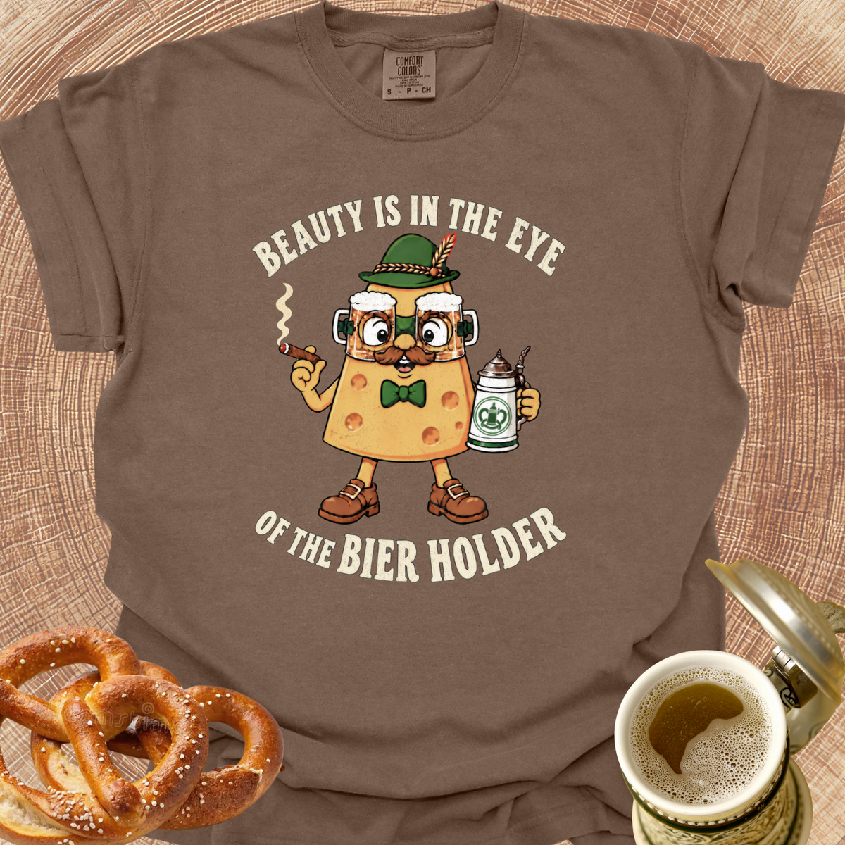 Beauty is in the Eye of the Bier Holder T‑Shirt