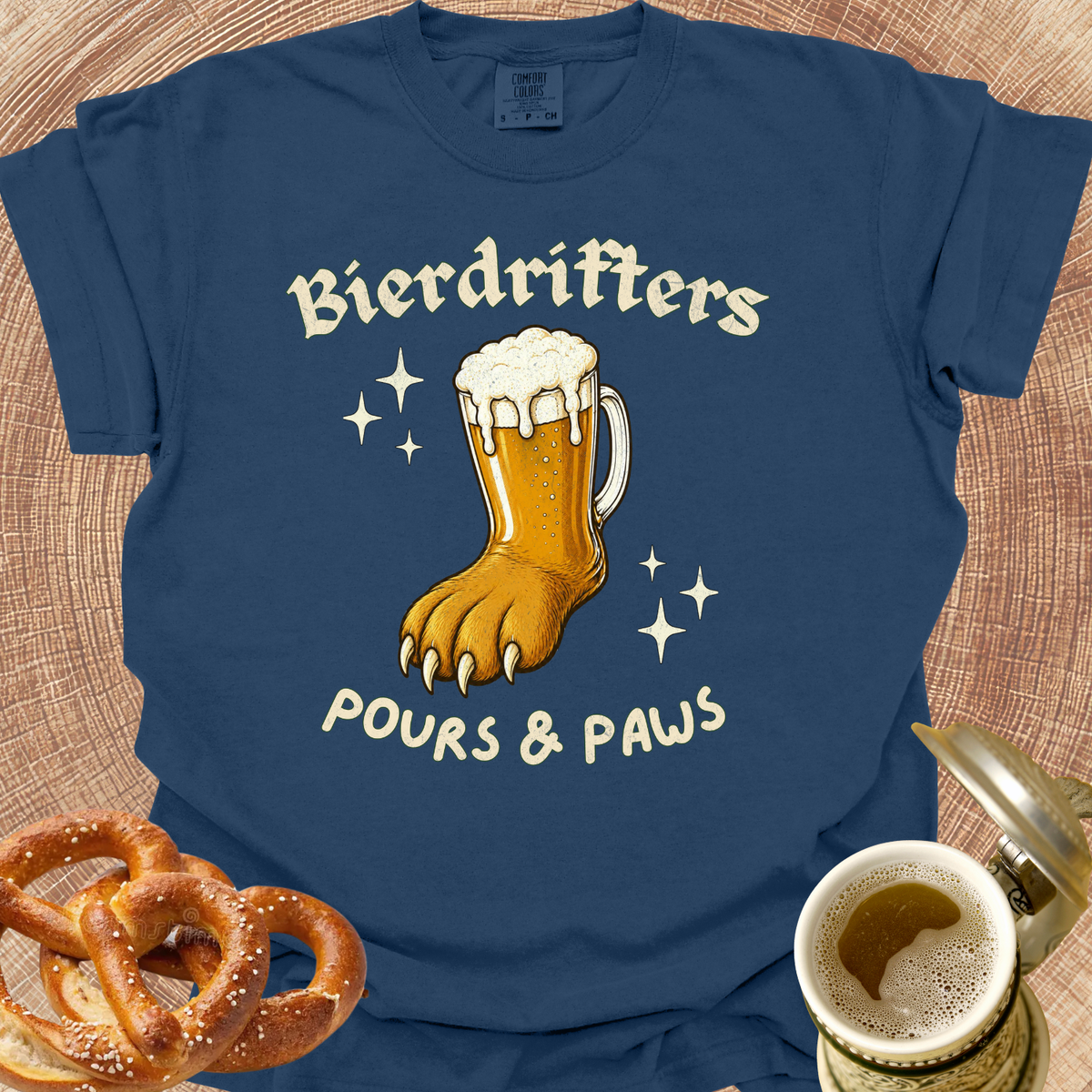 Pours & Paws T‑Shirt