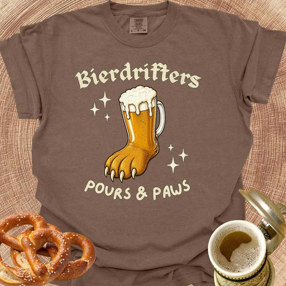 Pours & Paws T‑Shirt
