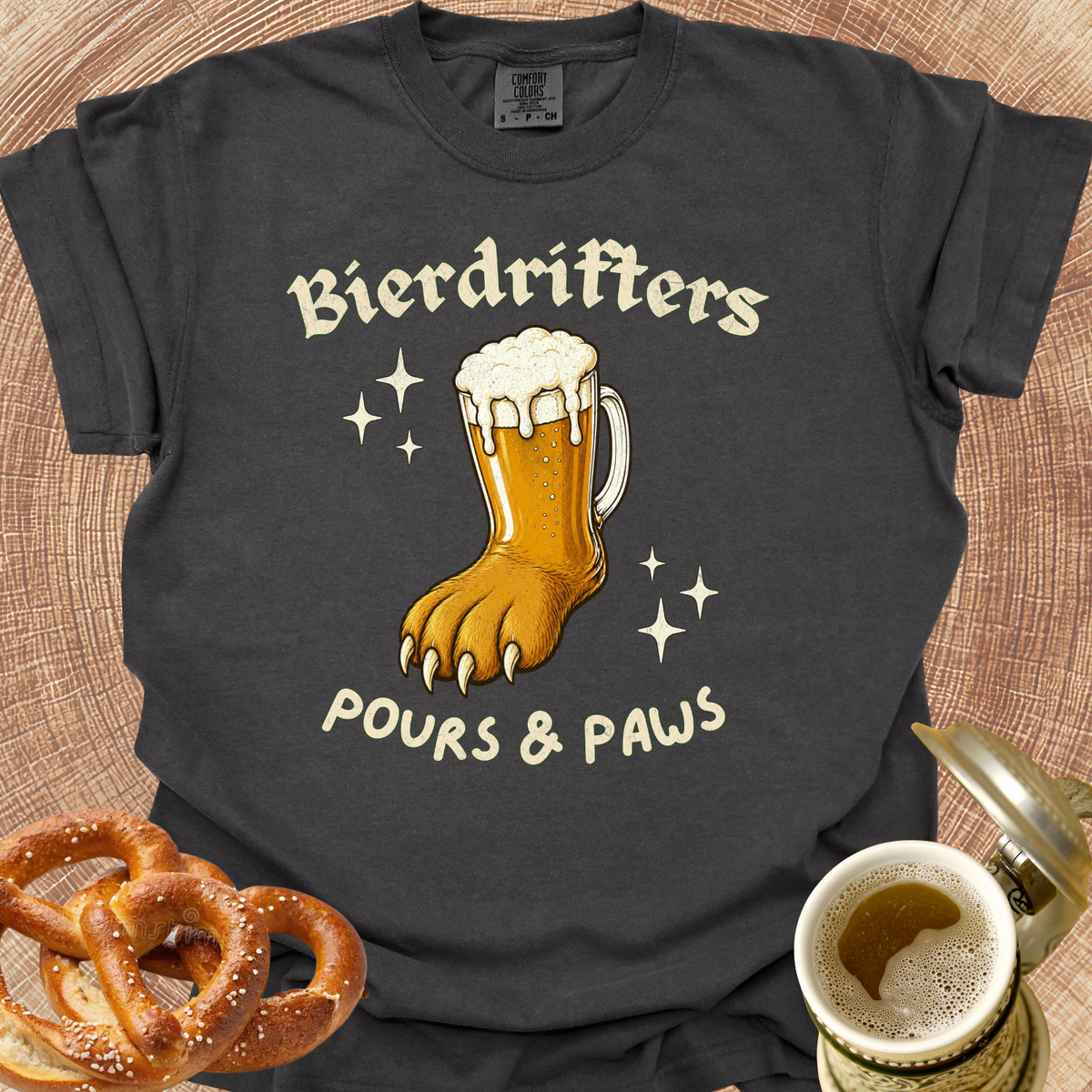 Pours & Paws T‑Shirt