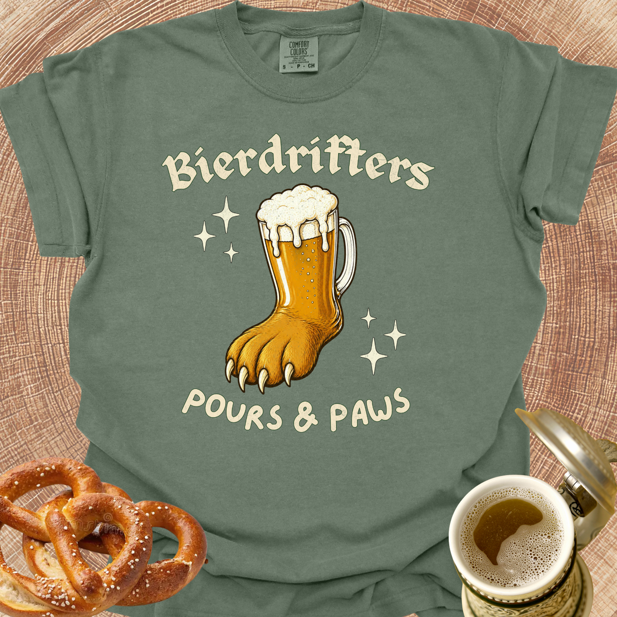 Pours & Paws T‑Shirt