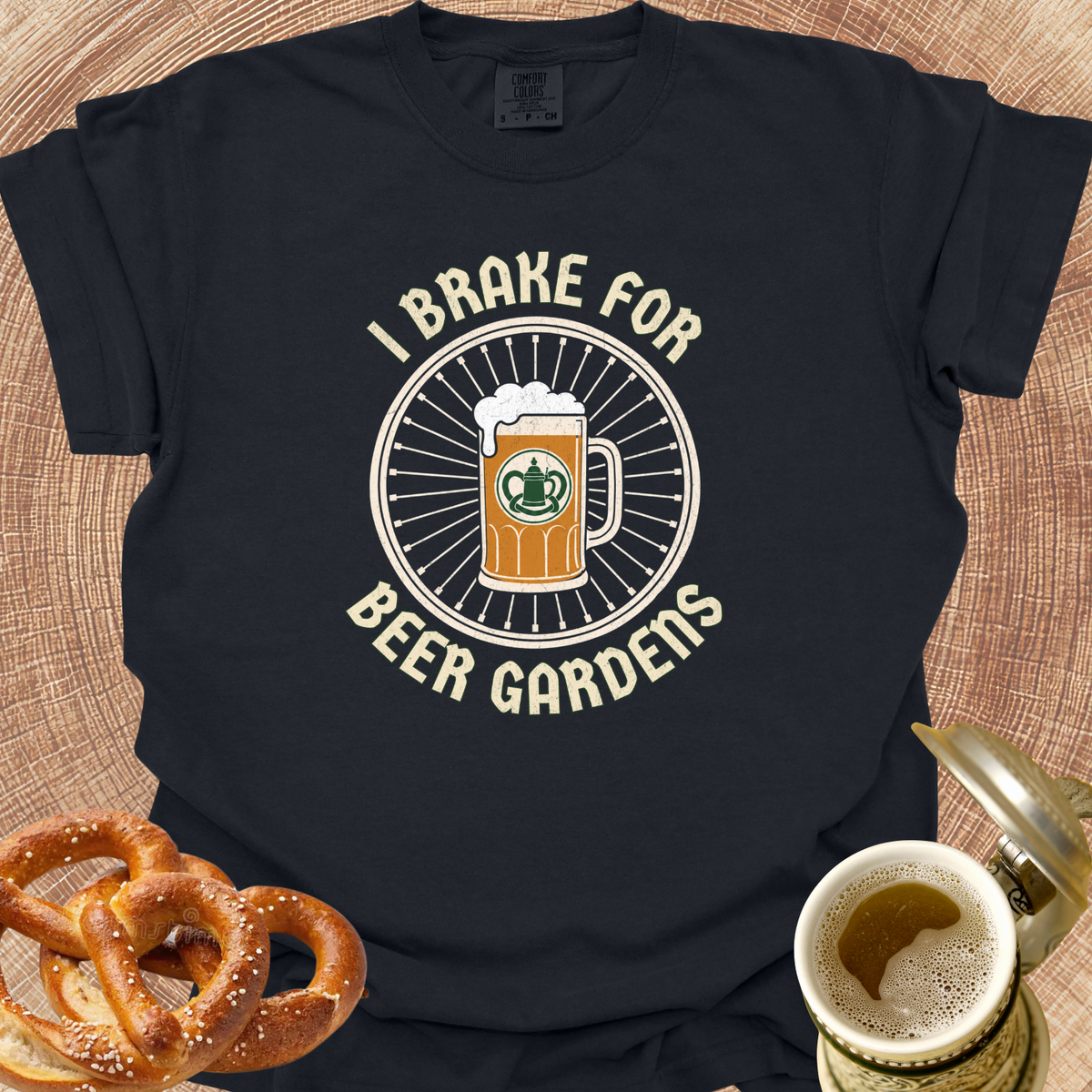 I Brake for Beer Gardens T-Shirt
