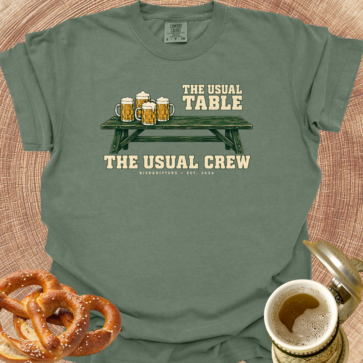 The Usual Table-The Usual Crew T‑Shirt