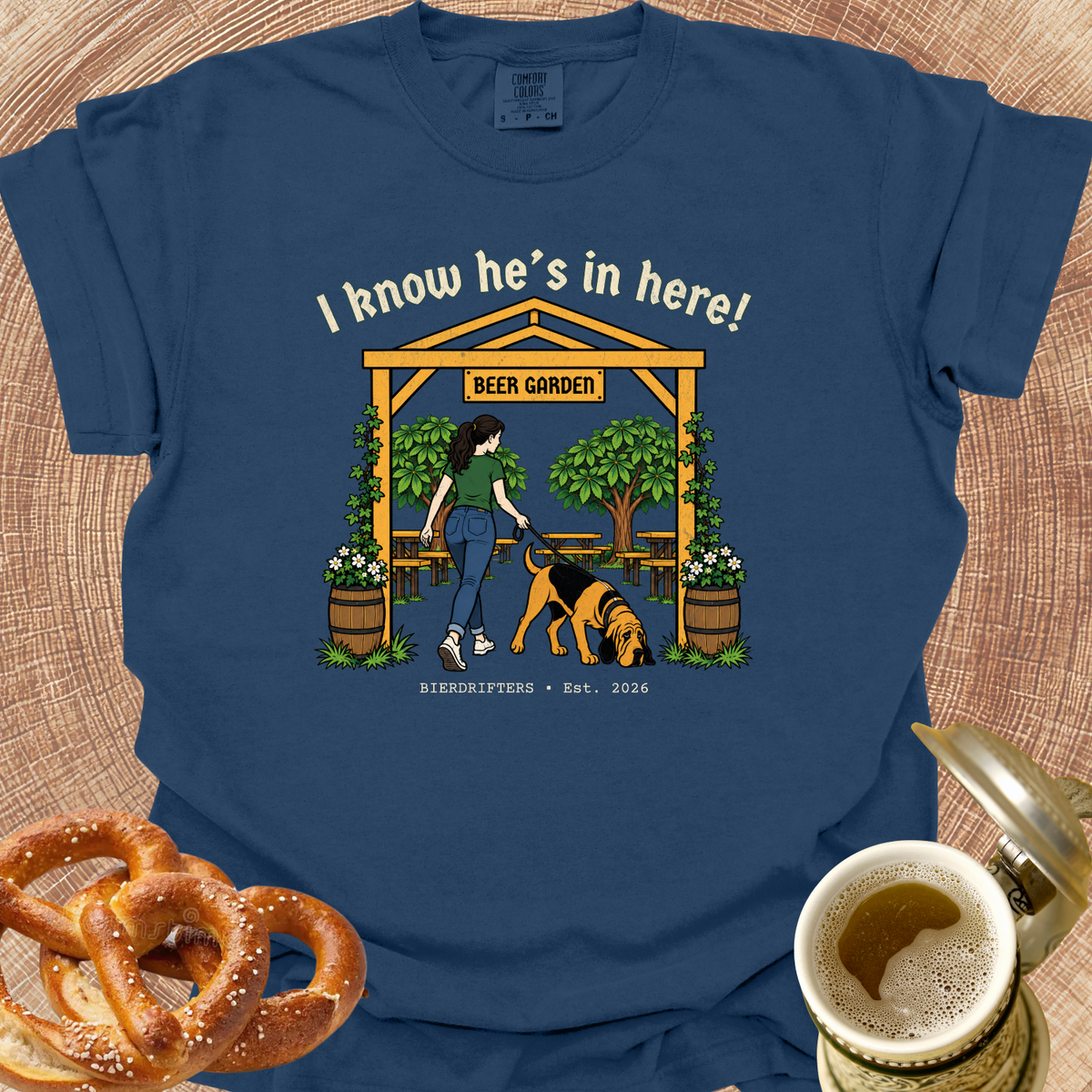 I Know He's in Here T‑Shirt