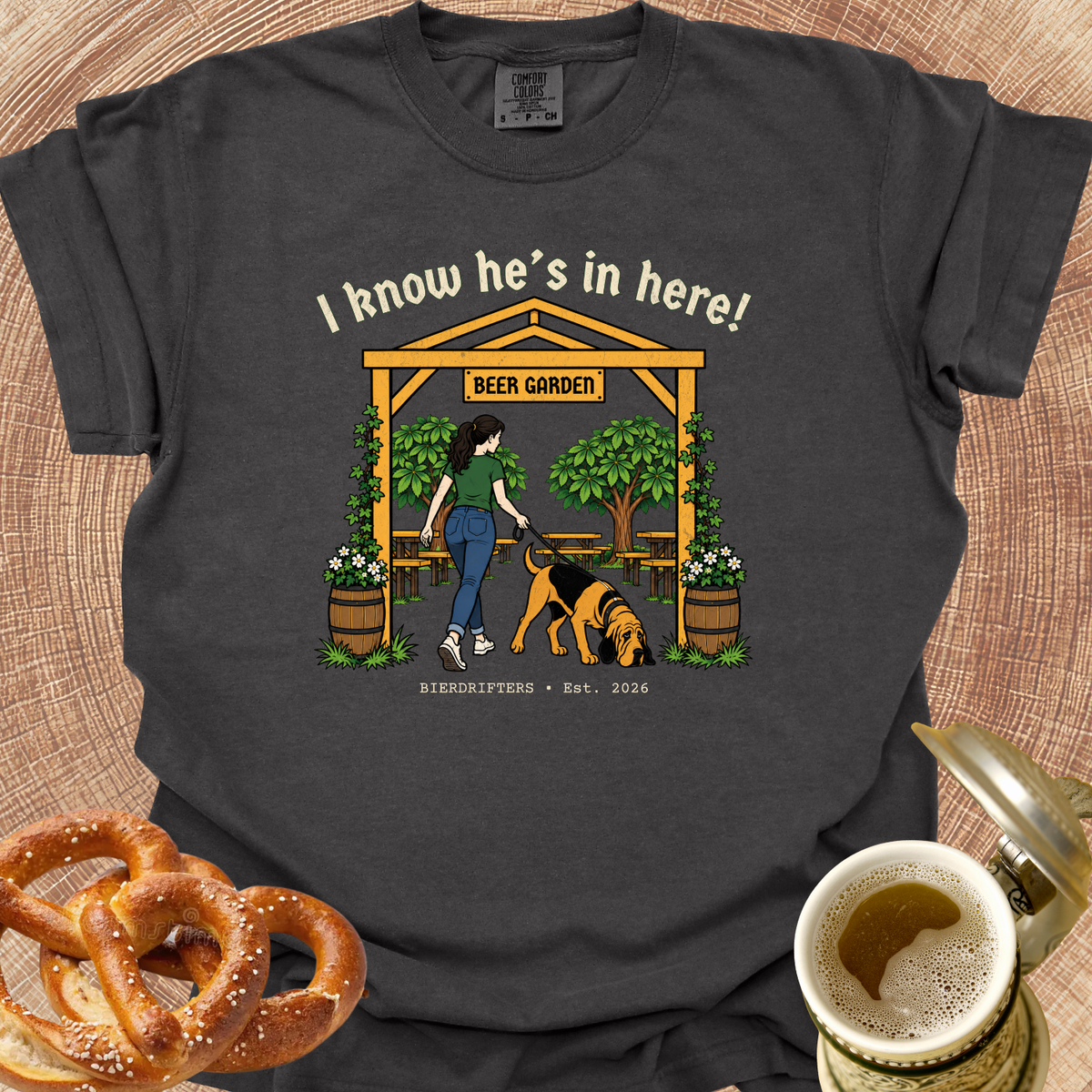 I Know He's in Here T‑Shirt