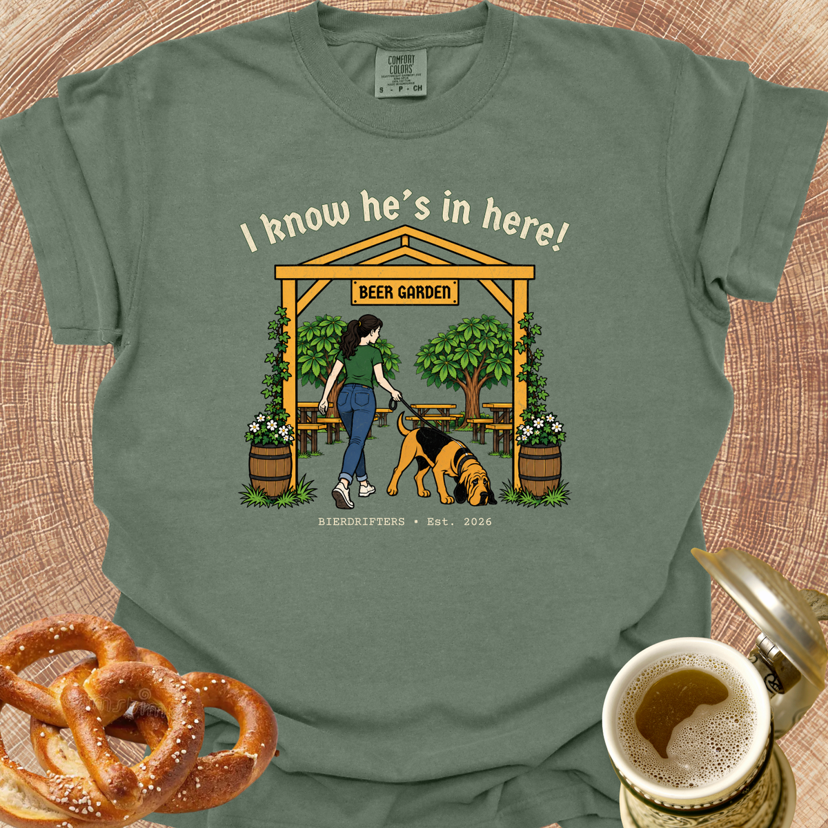 I Know He's in Here T‑Shirt