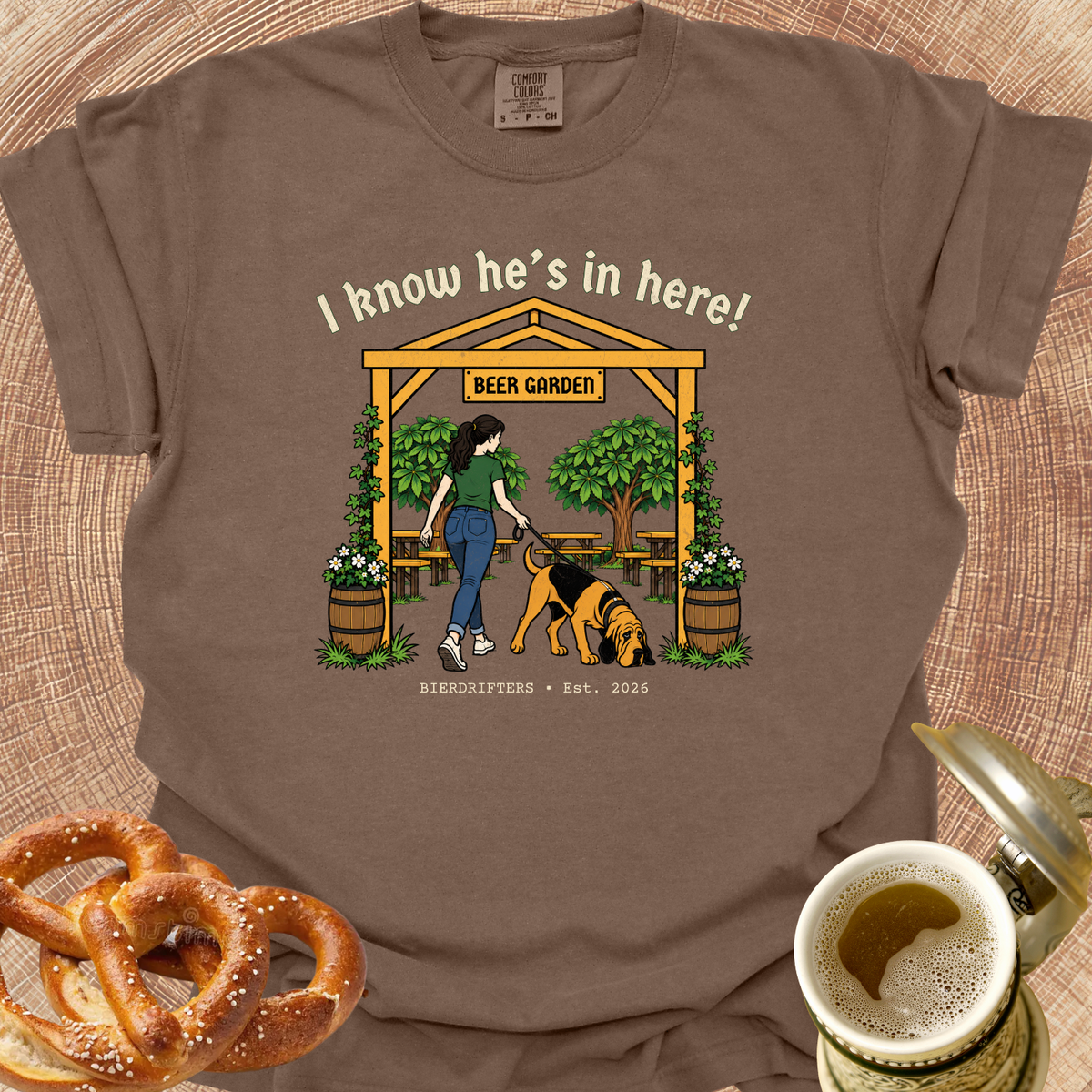 I Know He's in Here T‑Shirt