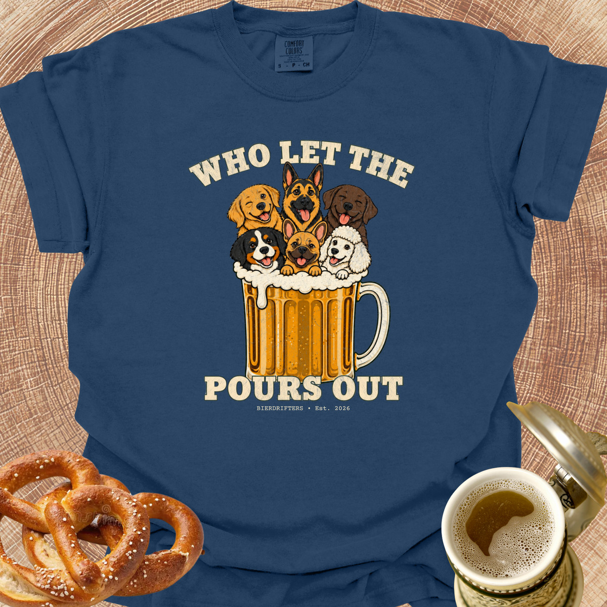 Who Let the Pours Out T-Shirt