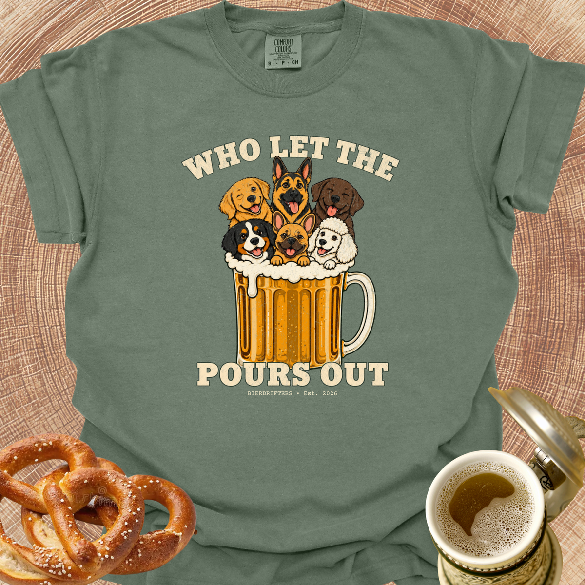 Who Let the Pours Out T-Shirt