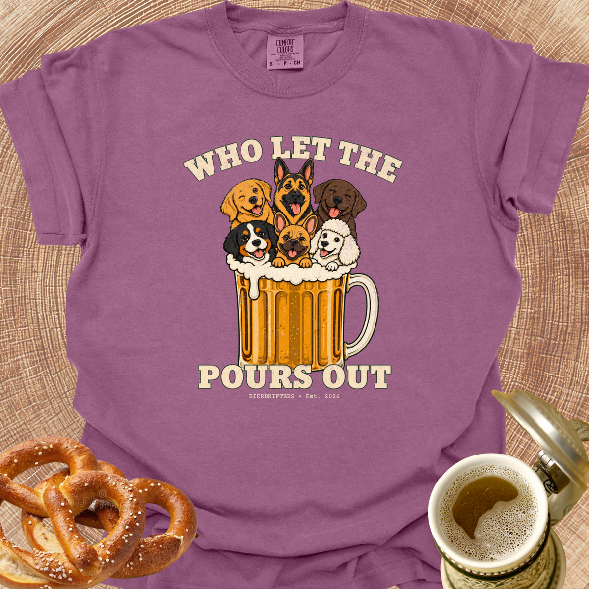Who Let the Pours Out T-Shirt