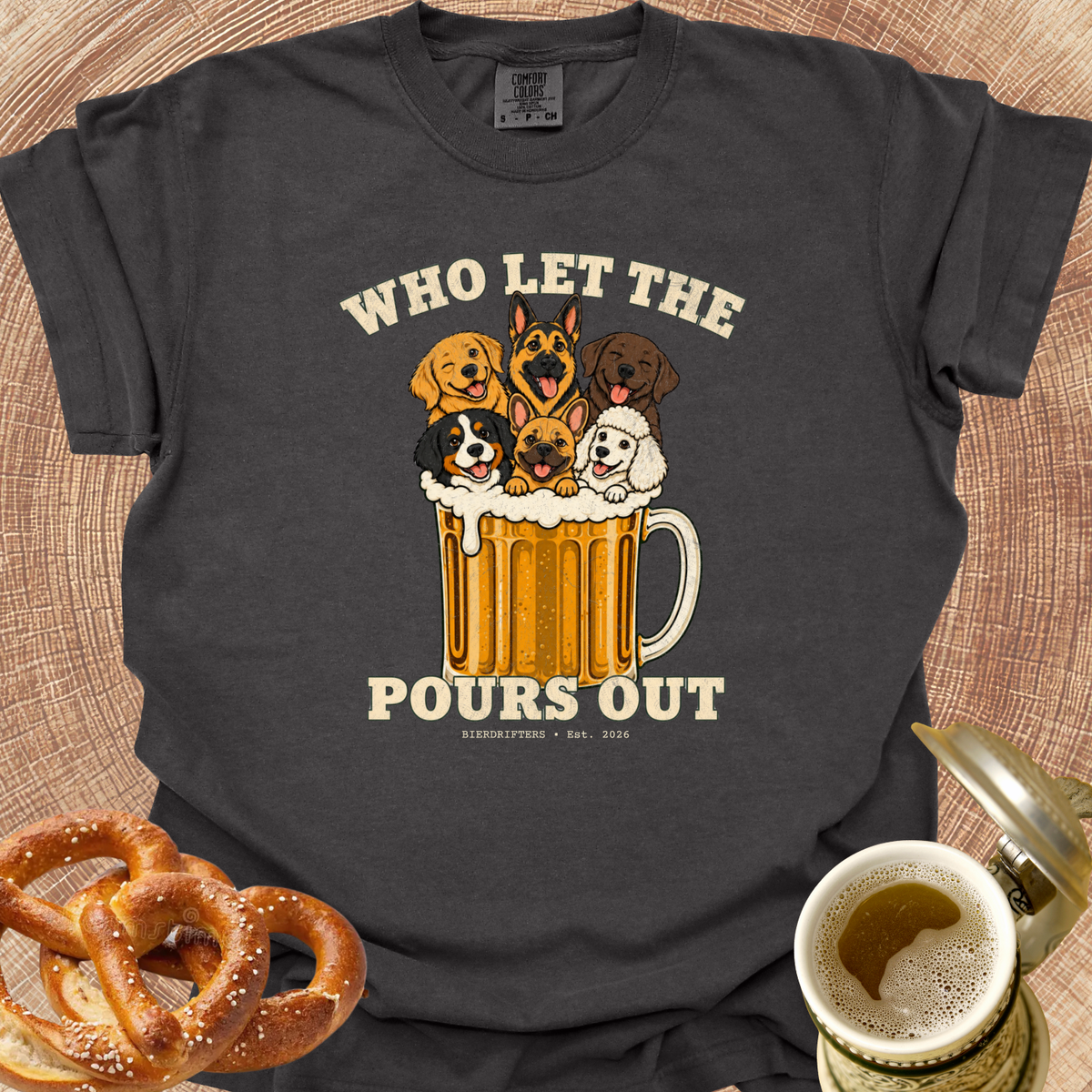 Who Let the Pours Out T-Shirt