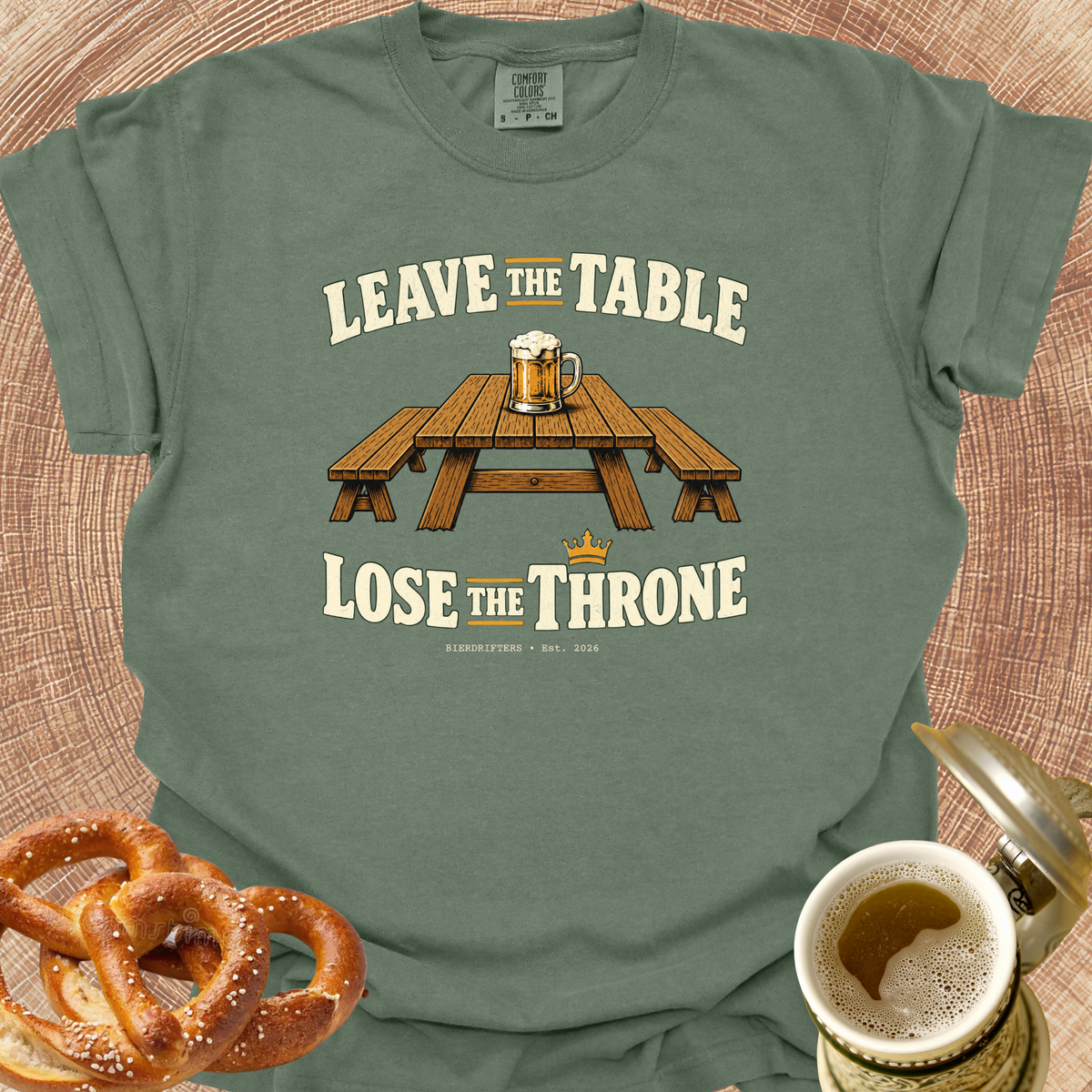 Leave the Table-Lose the Throne T‑Shirt