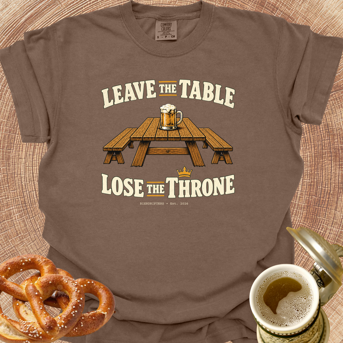 Leave the Table-Lose the Throne T‑Shirt