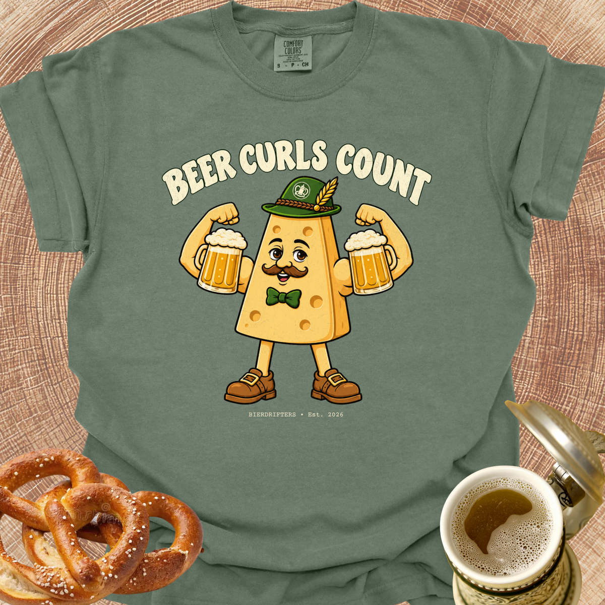 Beer Curls Count T-Shirt