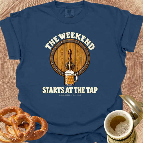 The Weekend Starts at the Tap T-Shirt