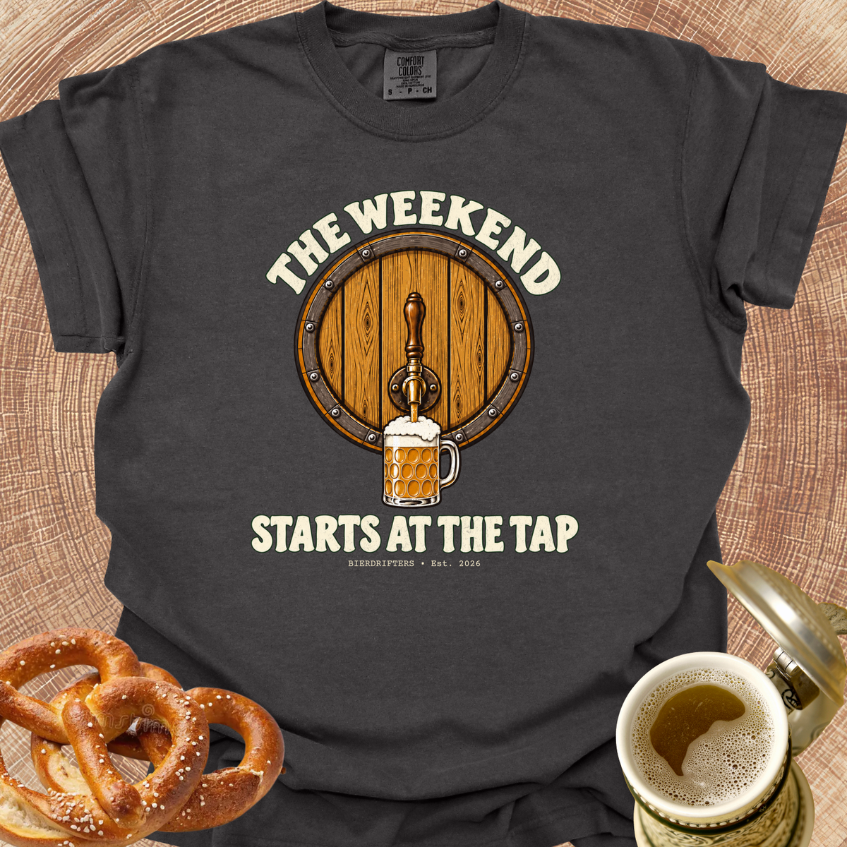 The Weekend Starts at the Tap T-Shirt
