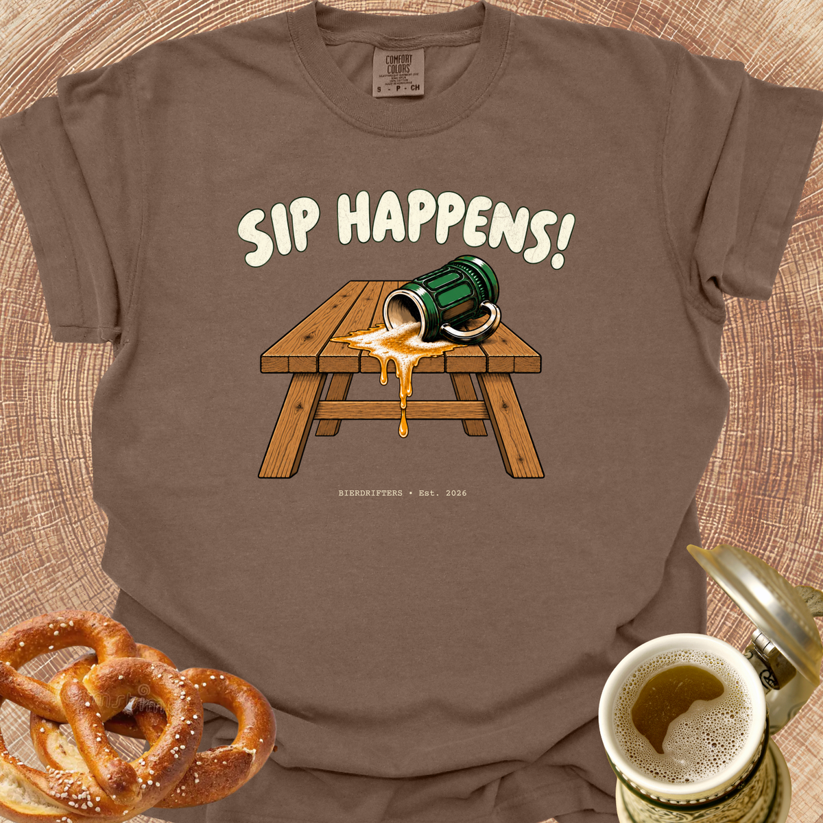 Sip Happens T‑Shirt