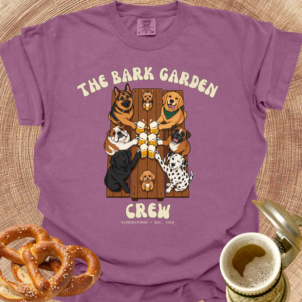 Bark Garden Crew T‑Shirt
