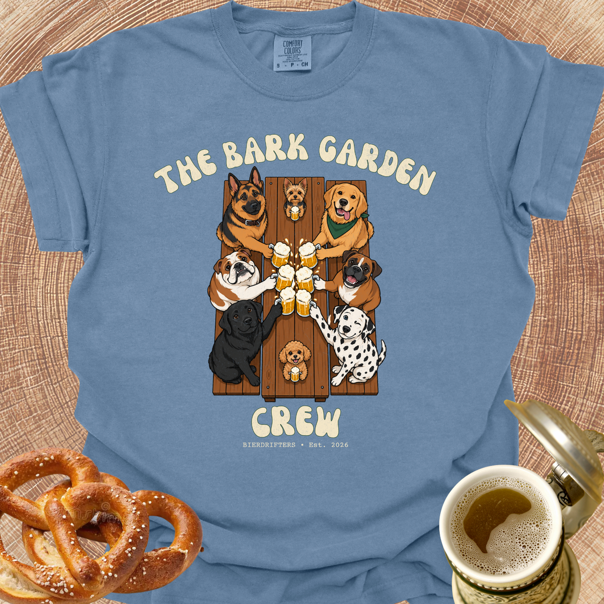 Bark Garden Crew T‑Shirt