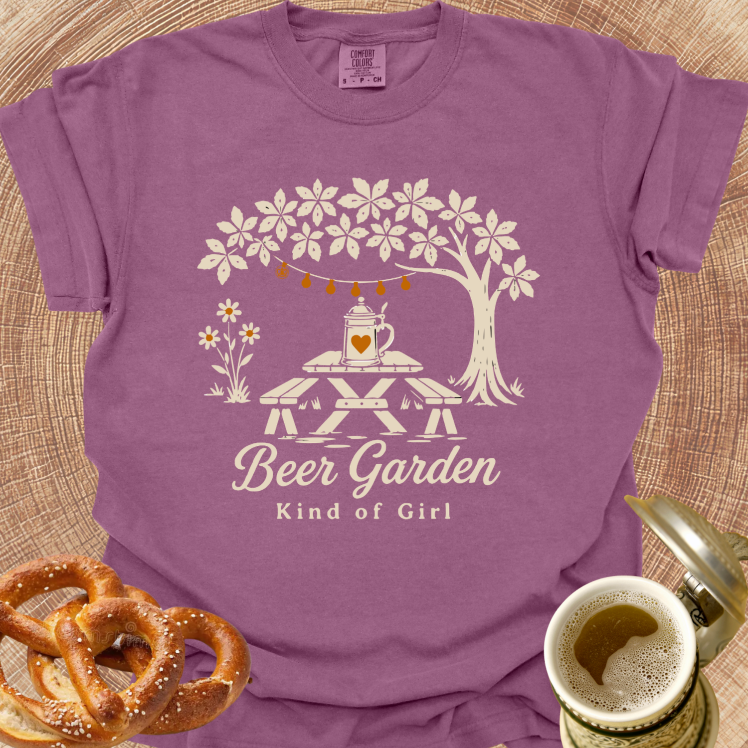 Beer Garden Kind of Girl T‑Shirt