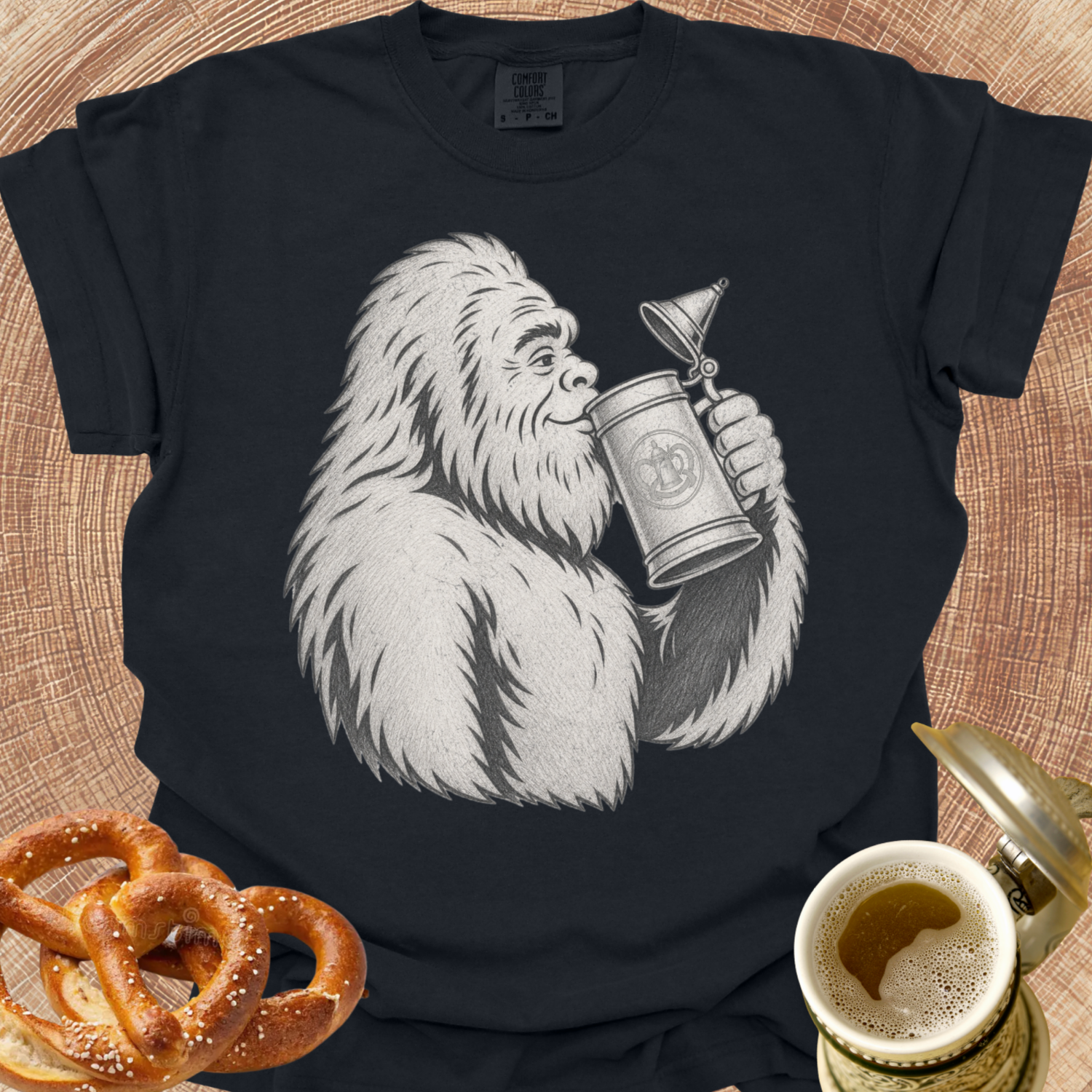 Bierfoot's Thirsty T‑Shirt