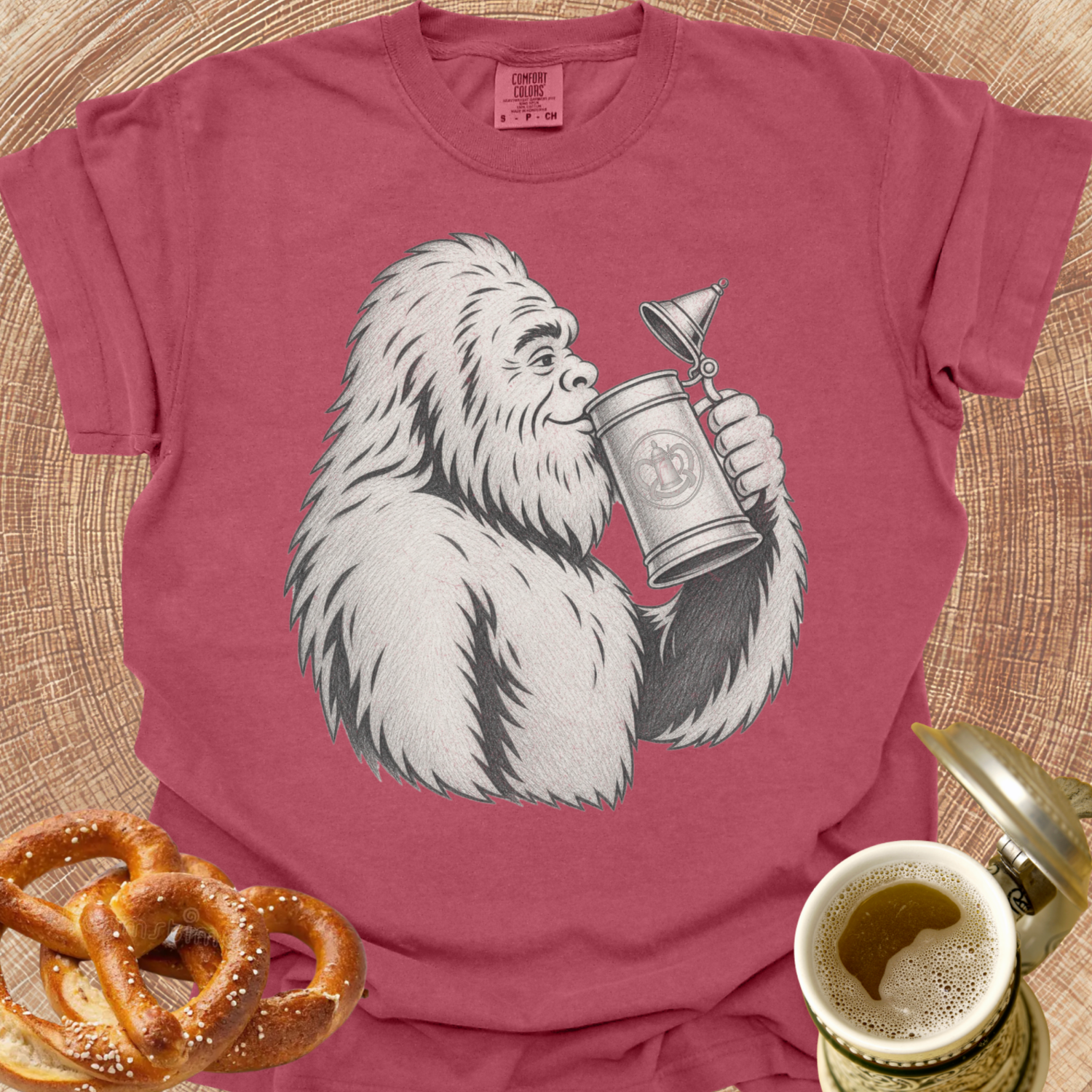Bierfoot's Thirsty T‑Shirt