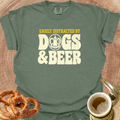 Easily Distracted by Dogs & Beer T‑Shirt