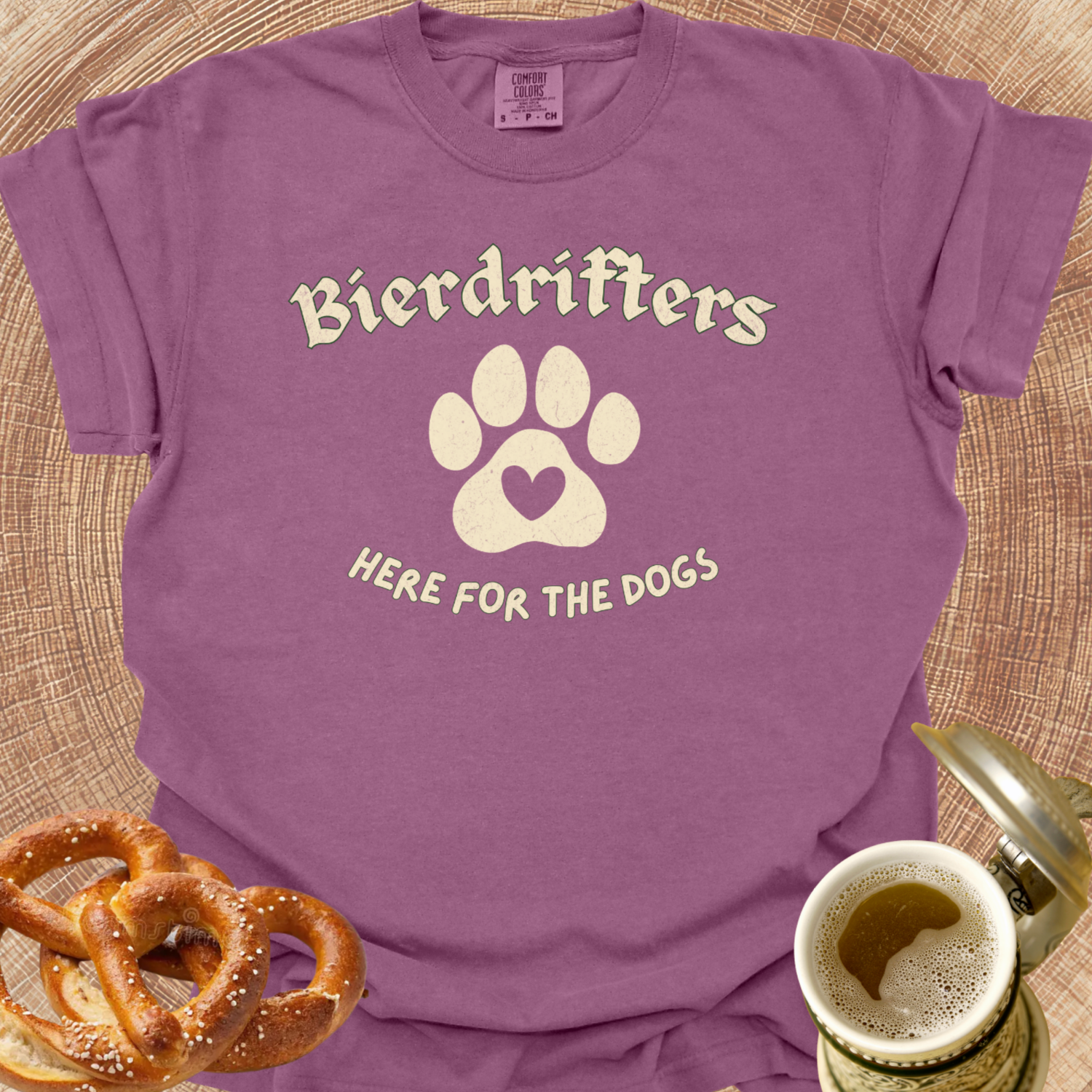 Here for the Dogs T‑Shirt