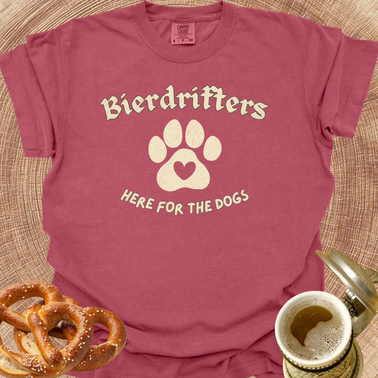 Here for the Dogs T‑Shirt