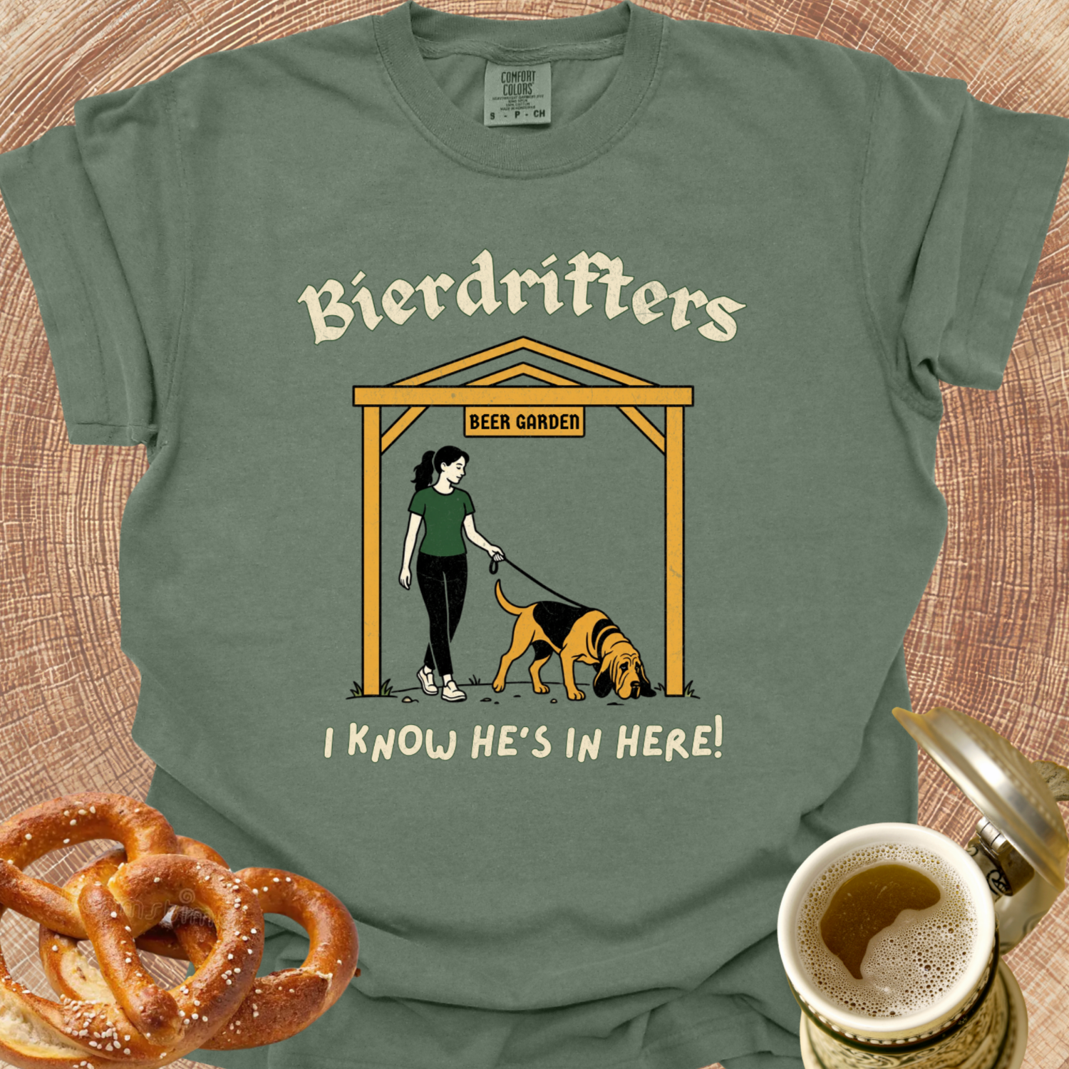 I Know He's in Here! T‑Shirt