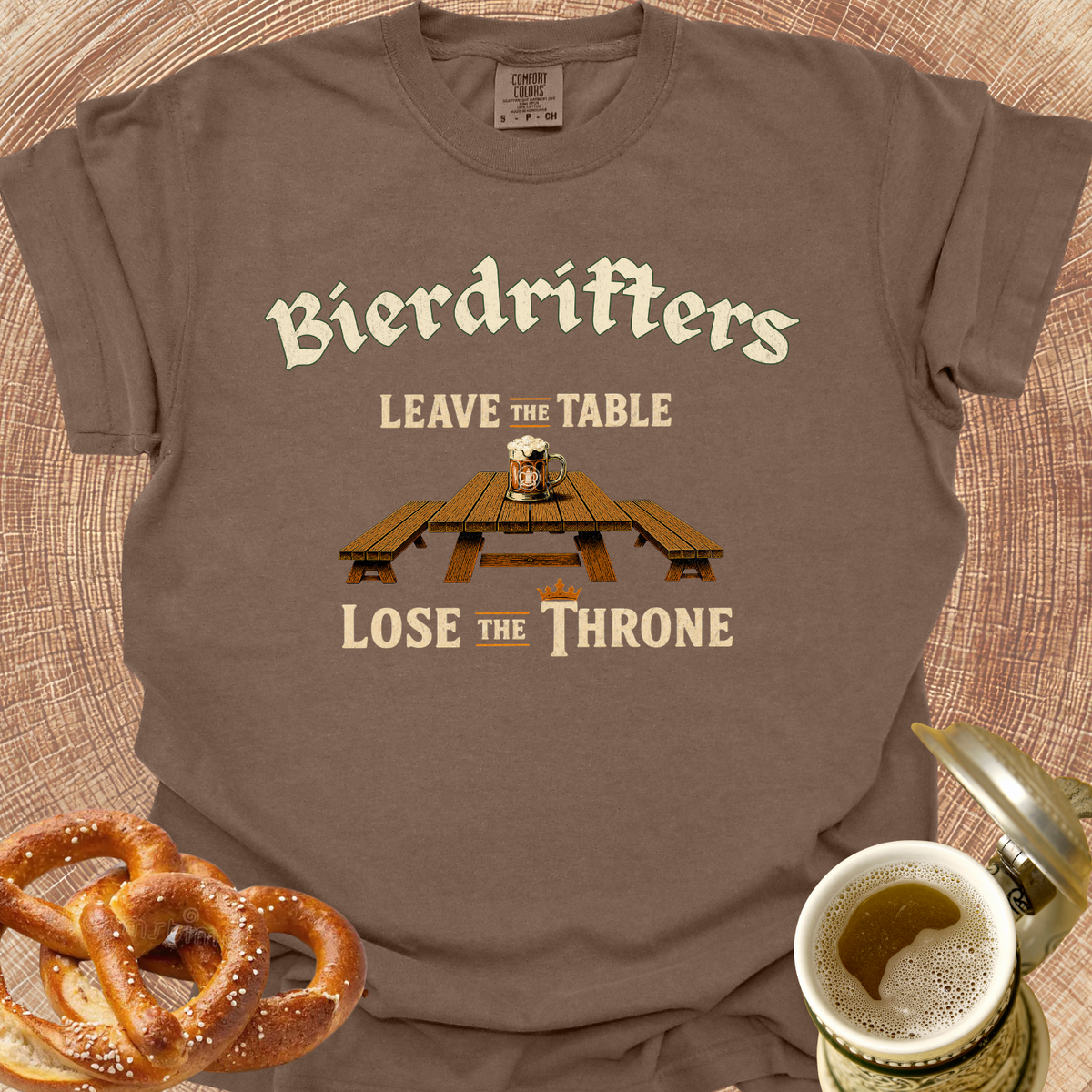 Leave the Table, Lose the Throne T‑Shirt