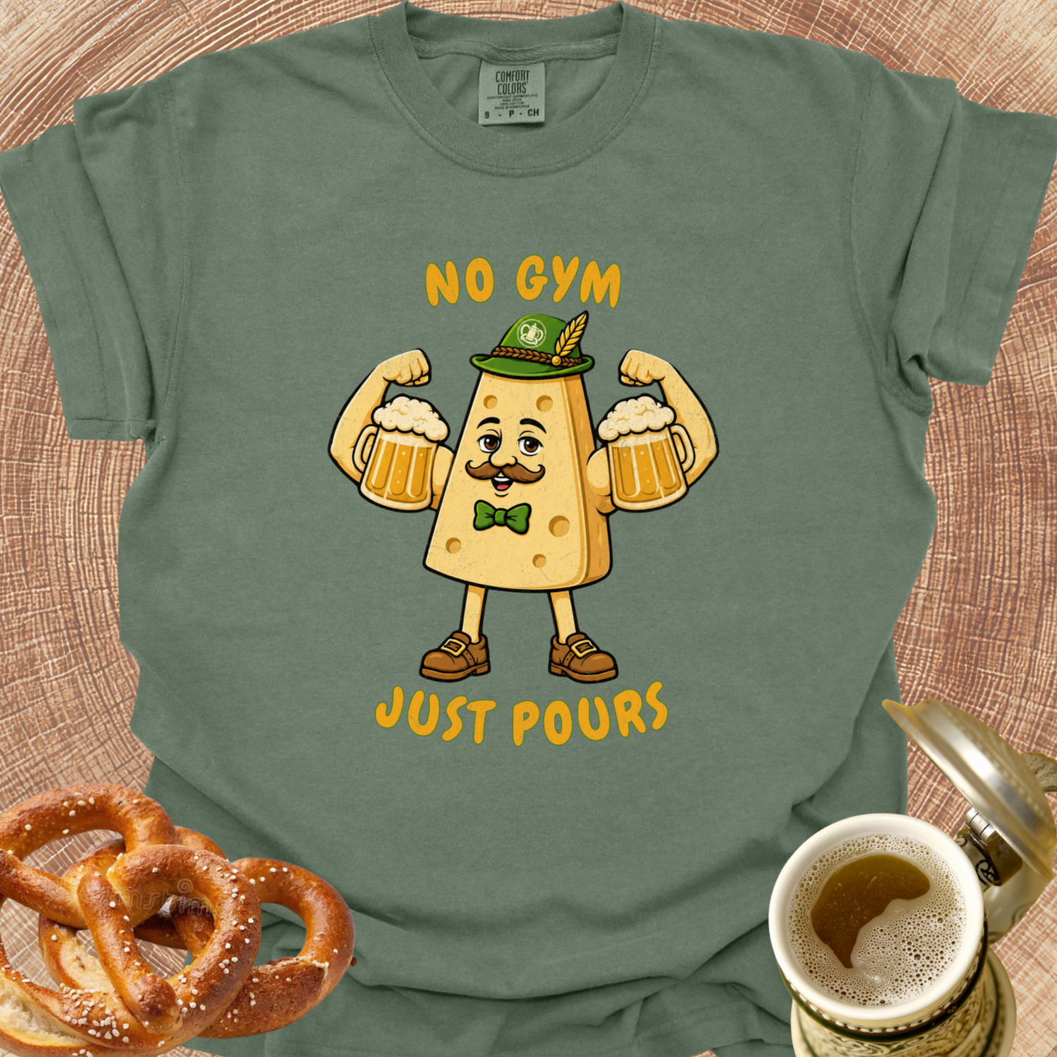 No Gym-Just Pours T-Shirt