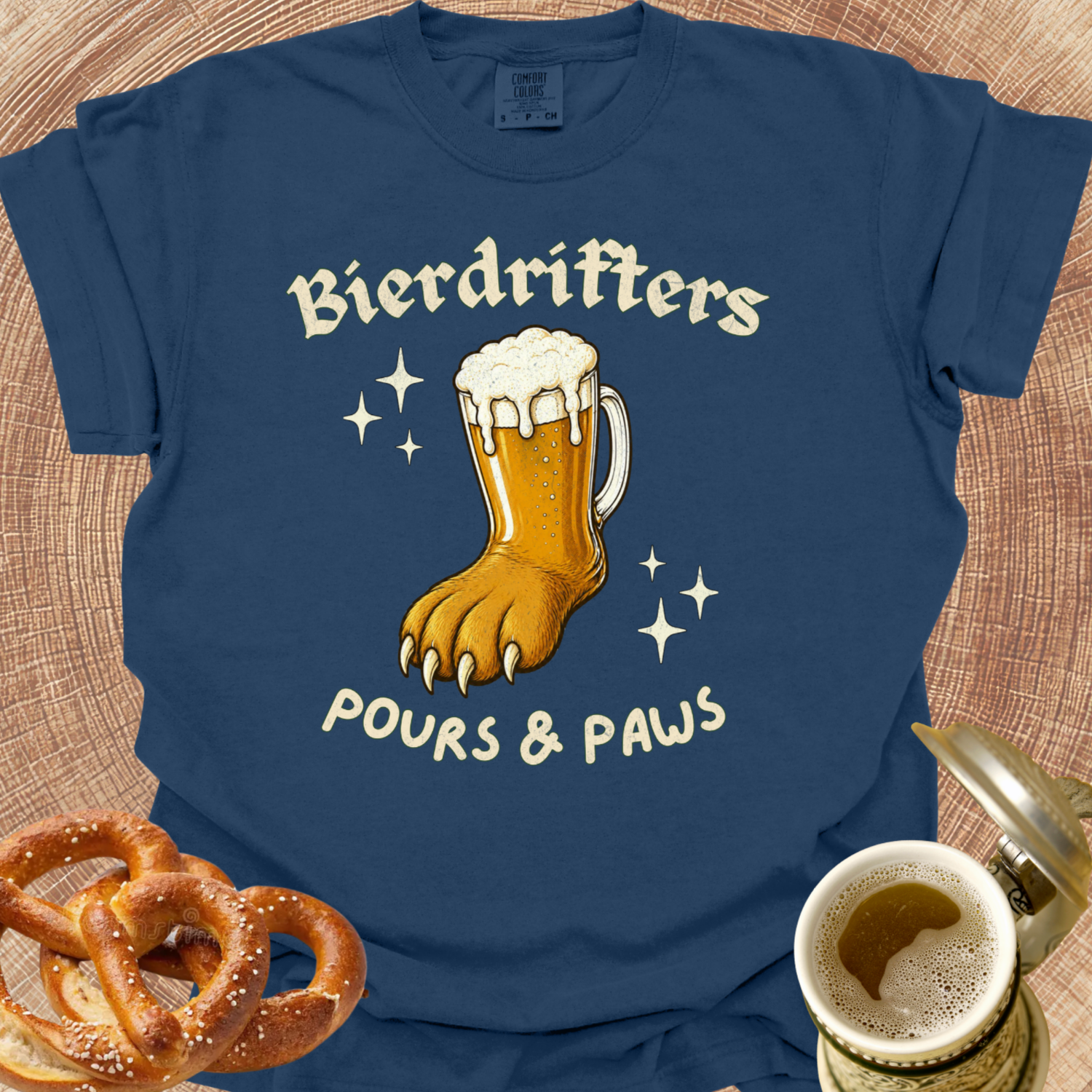 Pours & Paws T‑Shirt