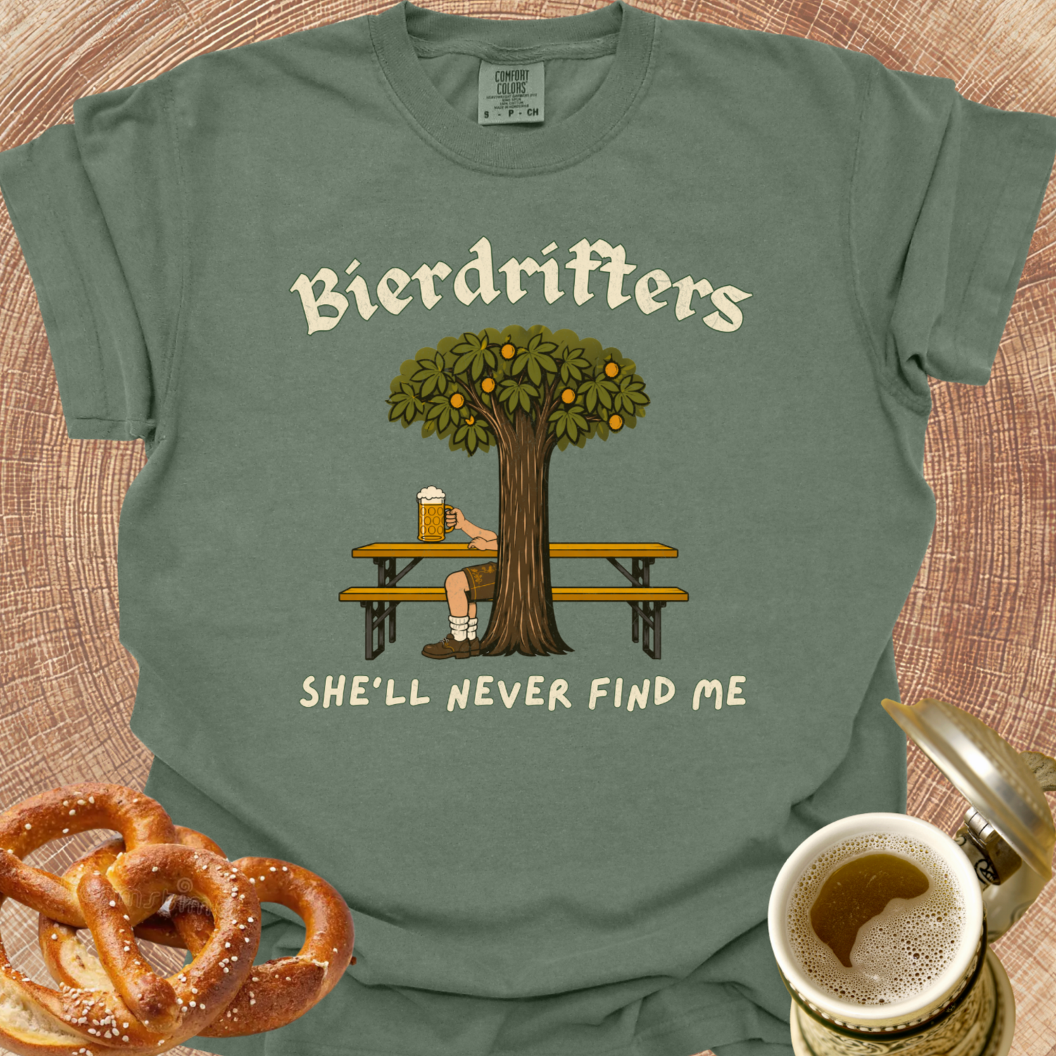 She'll Never Find Me T‑Shirt