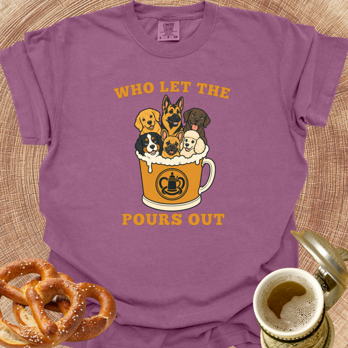 Who Let the Pours Out T-Shirt