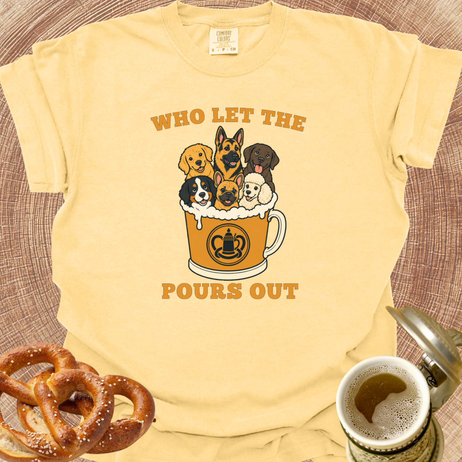 Who Let the Pours Out T-Shirt