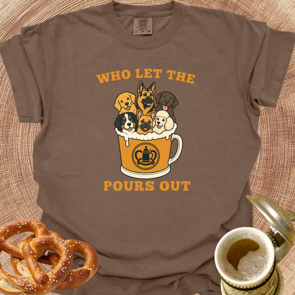 Who Let the Pours Out T-Shirt