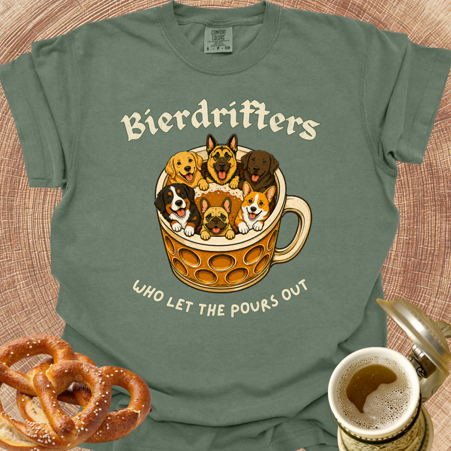 Who Let the Pours Out T‑Shirt