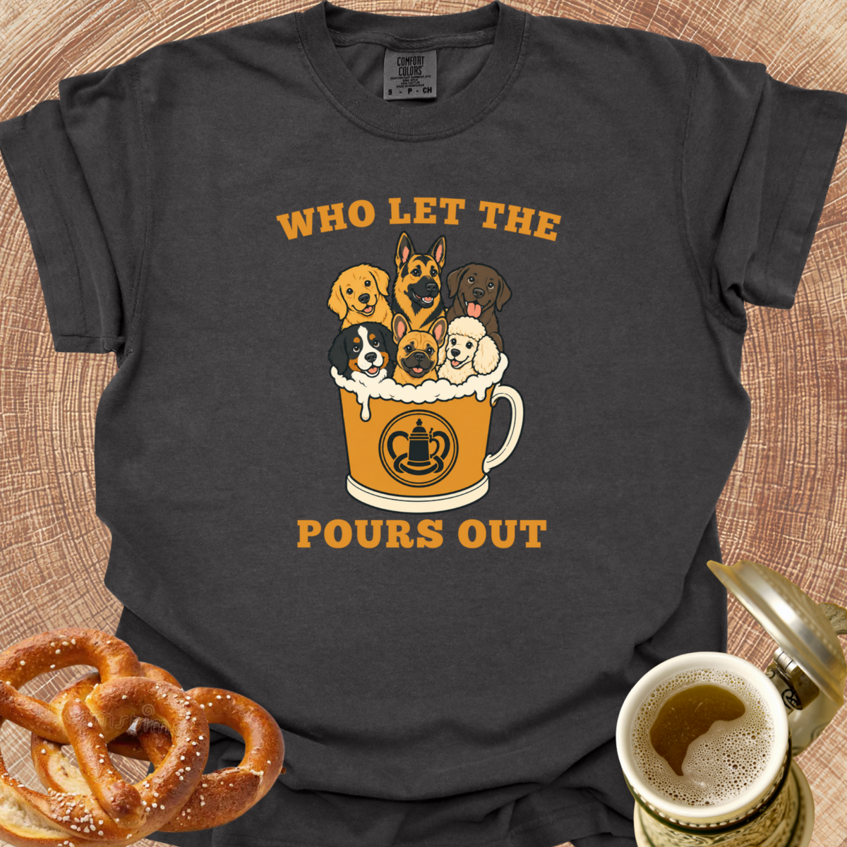Who Let the Pours Out T-Shirt